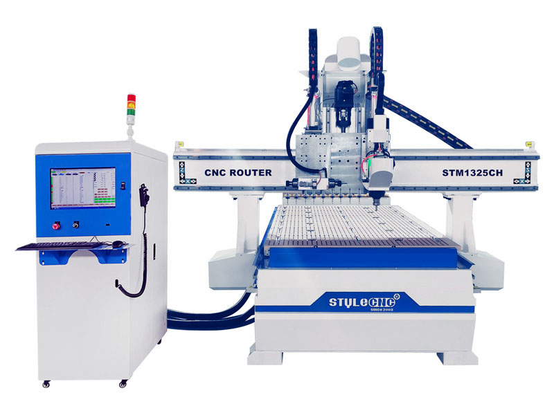 4x8 Linear自動(dòng)換刀數(shù)控木工雕刻機(jī)出售