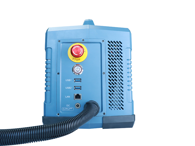 電池供電的便攜式手持光纖激光雕刻機(jī)