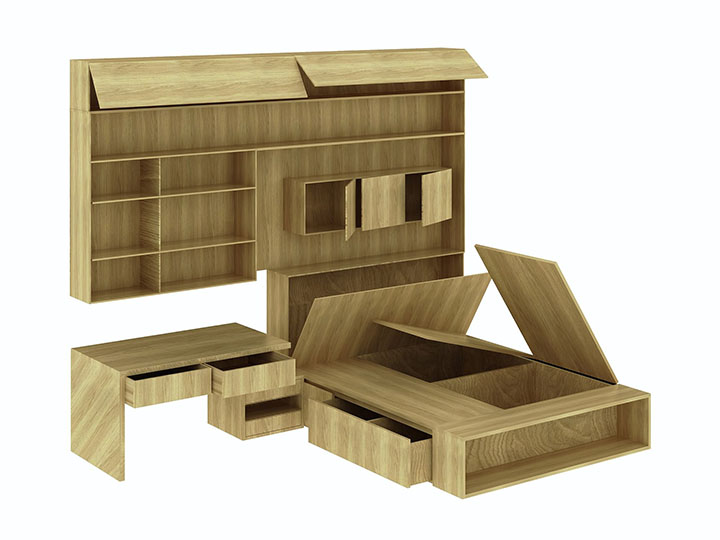 全自動(dòng)板式家具數(shù)控雕刻機(jī)