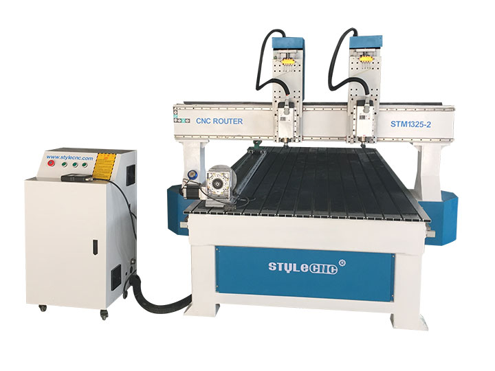 雙主軸木工數(shù)控機床 4x8 工作臺出售