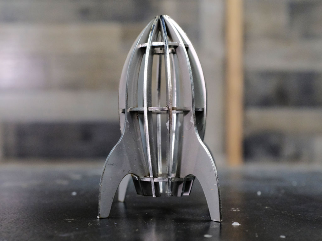 激光切割3D金屬項(xiàng)目