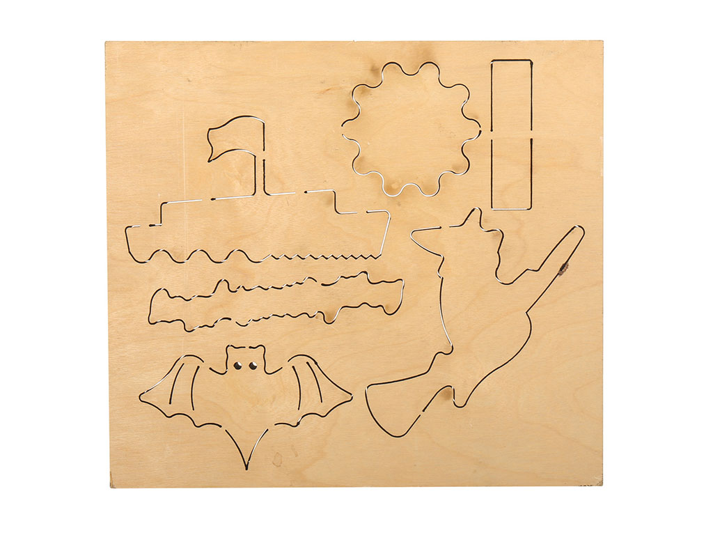 模板激光切割樣品