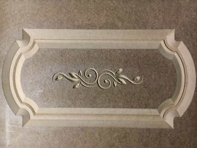 數(shù)控雕刻機雕刻中密度纖維板應用和示例