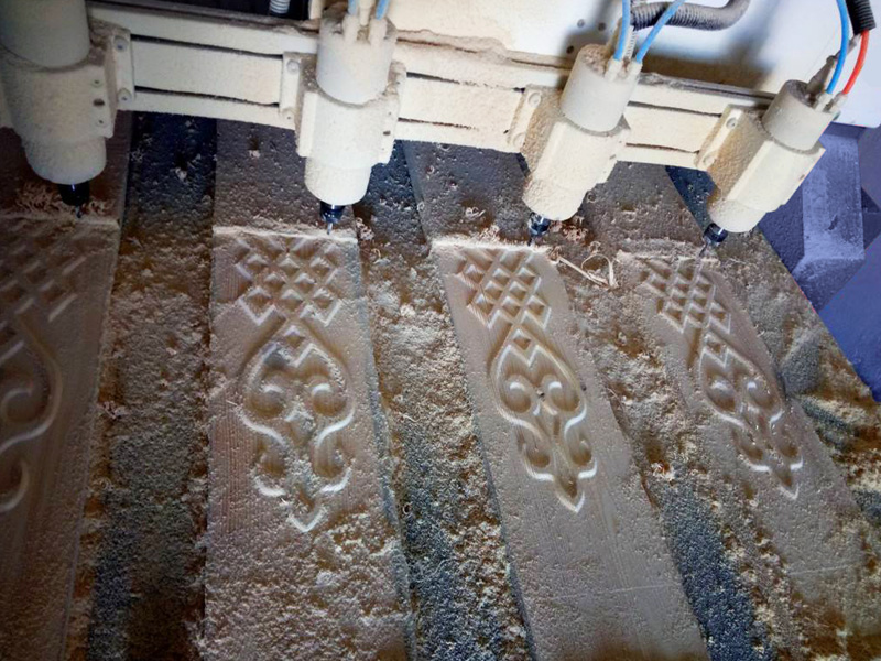 木工項目四軸數(shù)控雕刻機