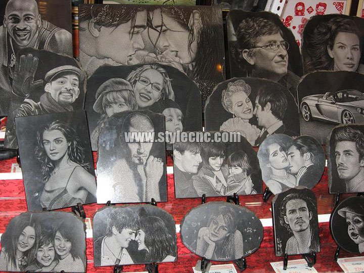 石材樣品激光雕刻機