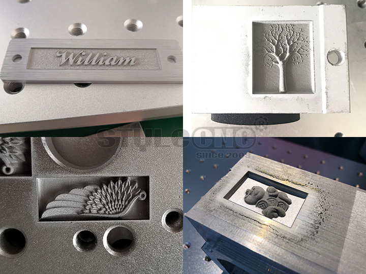 3D激光雕刻金屬項目