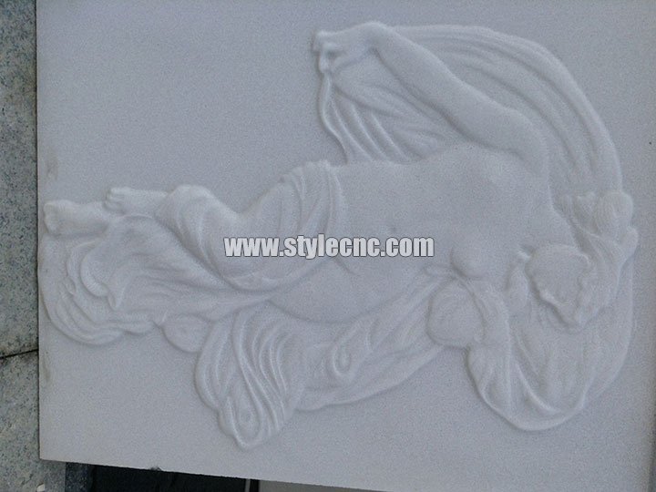 臺(tái)式小型數(shù)控石材雕刻機(jī)，用于大理石雕刻