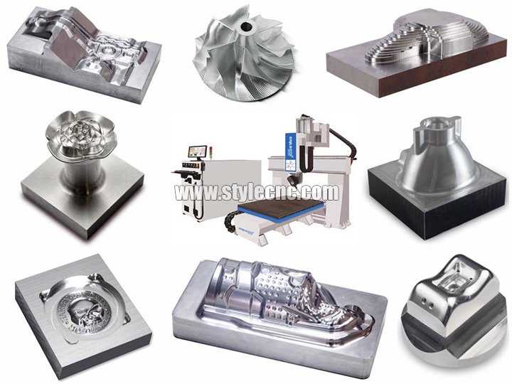 五軸數(shù)控模具加工銑床