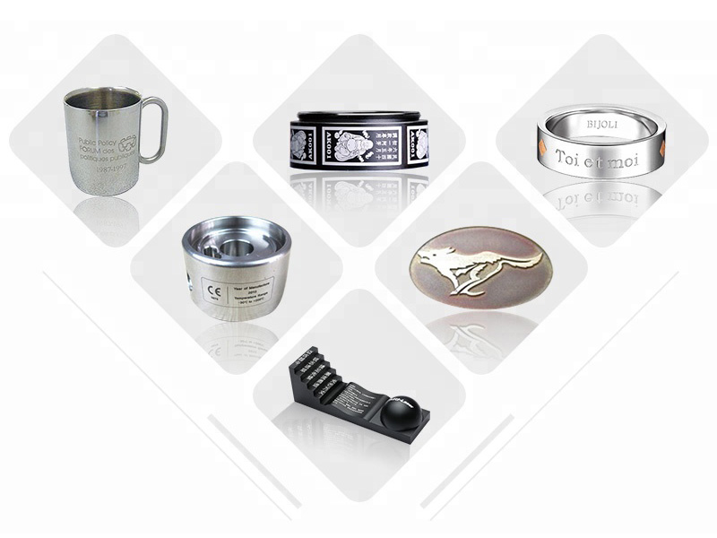 50W 光纖激光金屬深雕機