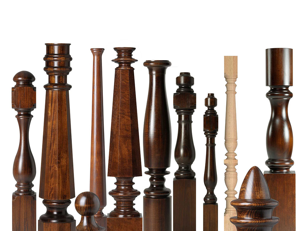 工業(yè)數(shù)控木工車床，用于制作樓梯欄桿和桌腿