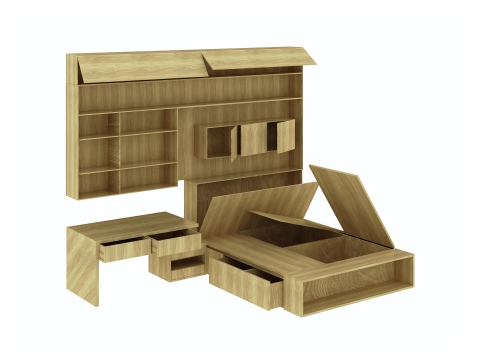 定制板式家具自動(dòng)套料數(shù)控銑床