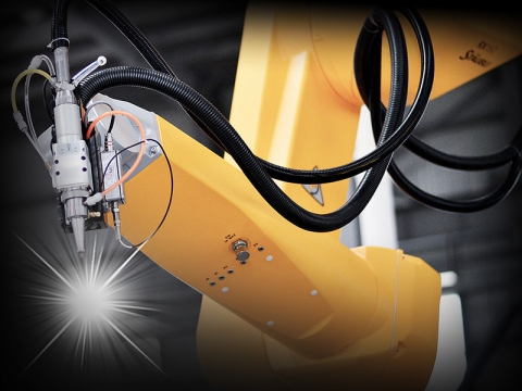 五軸激光切割機(jī)3D機(jī)器手臂