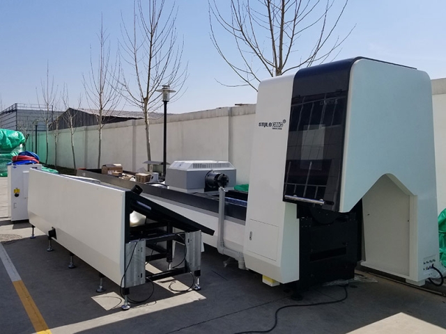 STJ2060F 光纖激光切管機已準備發(fā)往澳大利亞