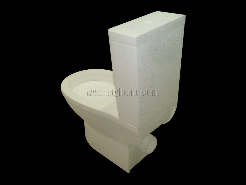 五軸數(shù)控機(jī)床3D馬桶原型的 EPS 實(shí)體模型