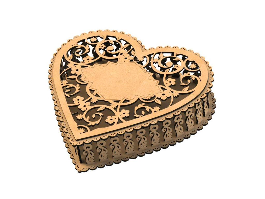 激光切割機(jī)用于3D木箱樣品