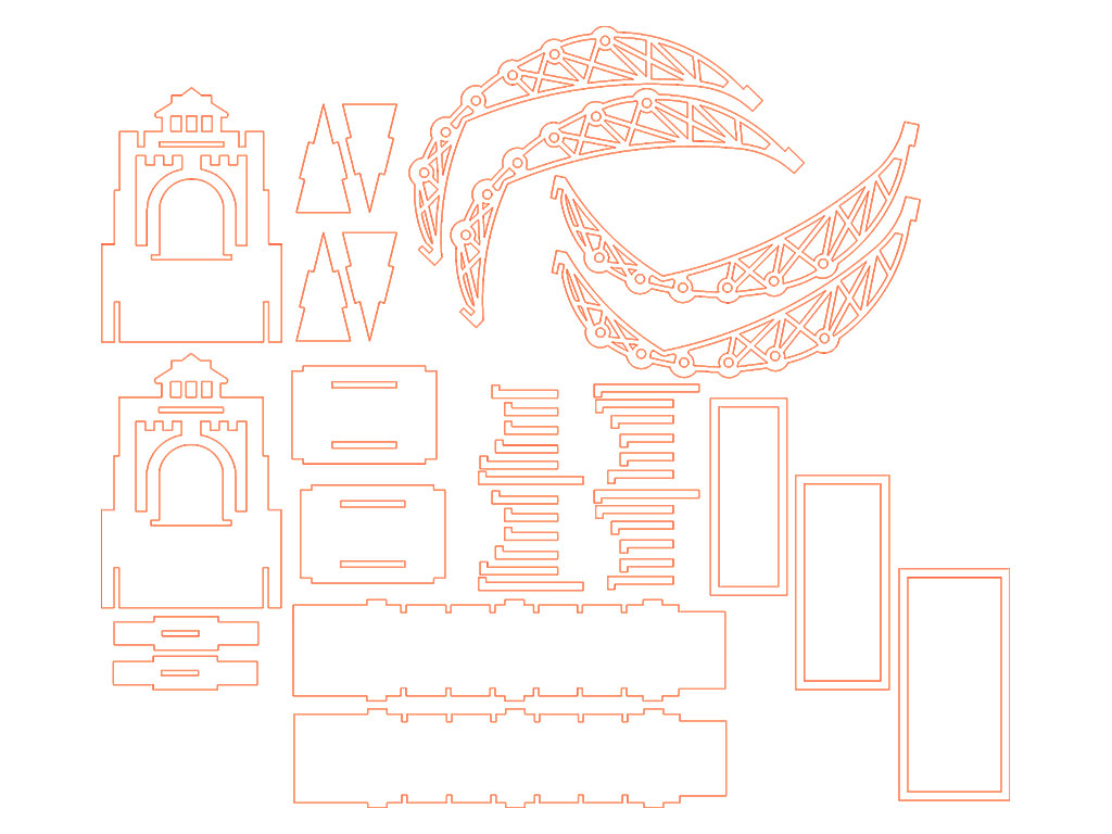 免費3D激光切割文件