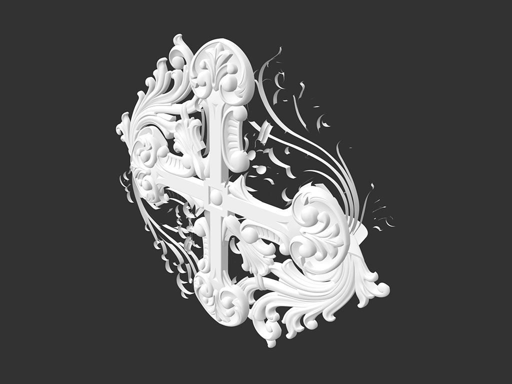 數(shù)控雕刻臺(tái)3D木質(zhì)裝飾模型 STL 檔