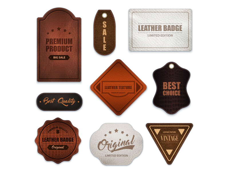 激光雕刻個(gè)性化皮革補(bǔ)丁