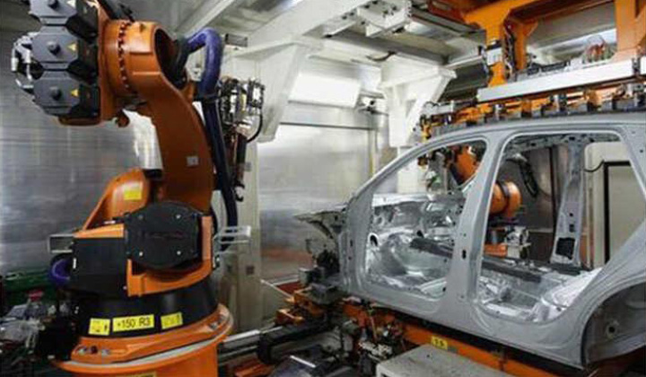 汽車車身及車架光纖激光焊接機(jī)器人