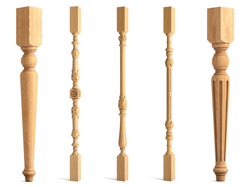 工業(yè)數(shù)控木工車床，用于加工桌腿和樓梯欄桿