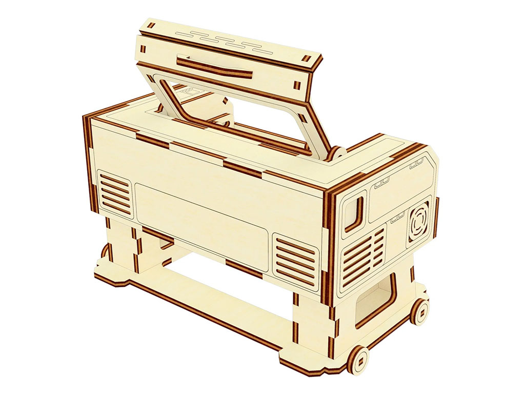 CO2 激光切割3D激光切割機(jī)拼圖