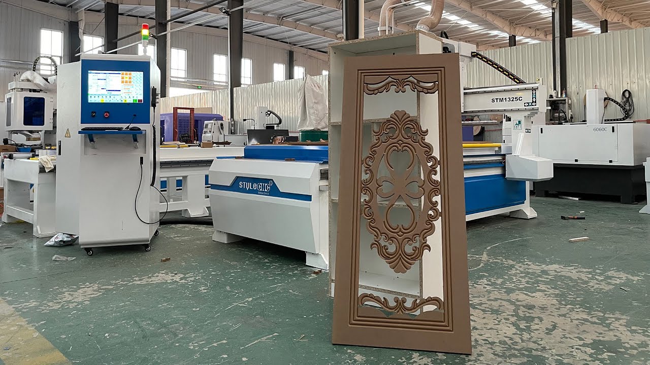 2025新品牌 4x8木工數(shù)控雕刻機(jī)（帶換刀裝置）