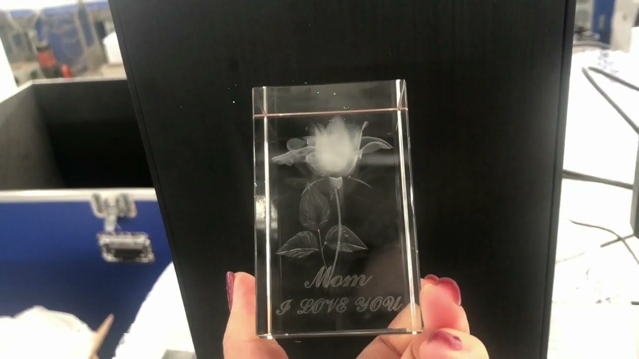 3D用于氣泡圖制作的地下激光水晶雕刻機