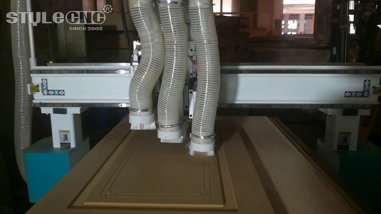 專業(yè)木門制造數(shù)控雕刻機，3主軸