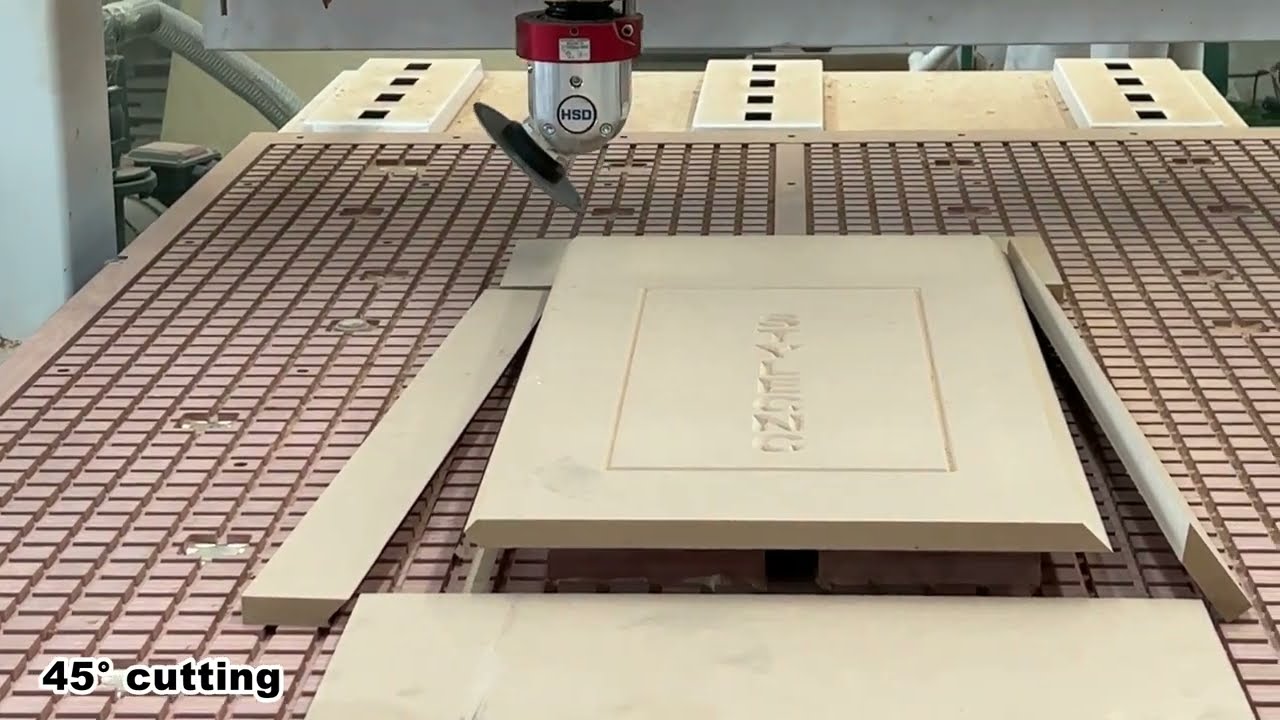 自動換刀數(shù)控木工雕刻機(jī)工作臺套件，帶HSD C軸和主軸