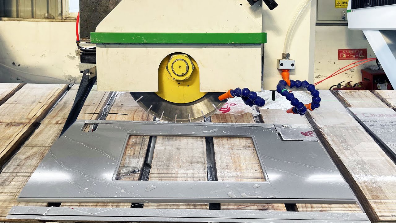 4+1自動石材數(shù)控臺面水槽開孔橋鋸