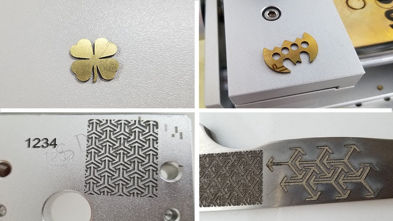 光纖激光金屬雕刻機適用于銀、金、黃銅、銅