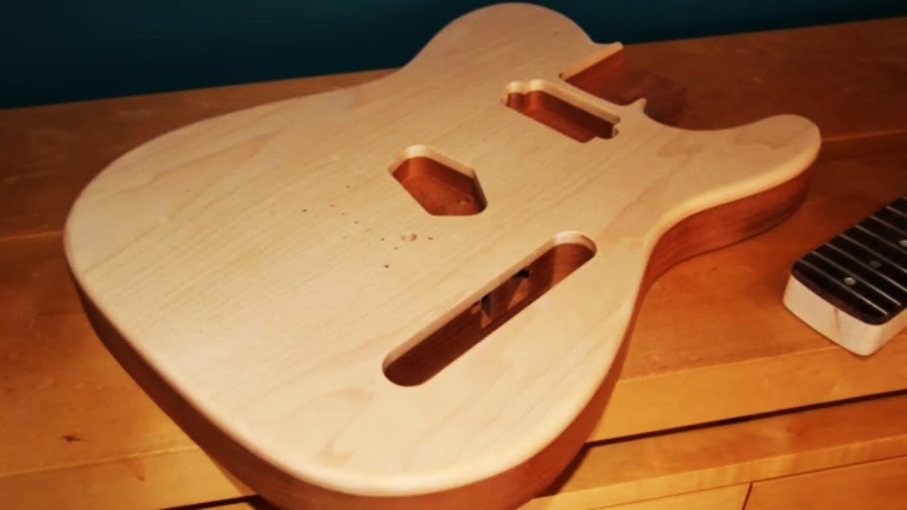 如何用木工數(shù)控雕刻機(jī)DIY吉他琴身？