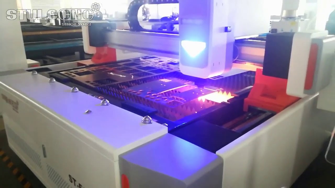 1000W IPG 光纖激光金屬切割機，適用于 3 毫米鋁板